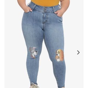 Plus Disney Jeggings - Size 24 Hot Topic - Lady and the Tramp - Worn only once